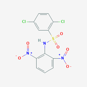 2,5-Dichloro-N-(2,6-dinitrophenyl)benzene-1-sulfonamide