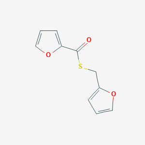 molecular formula C10H8O3S B14597911 S-[(Furan-2-yl)methyl] furan-2-carbothioate CAS No. 59020-87-0