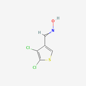 N-[(4,5-Dichlorothiophen-3-yl)methylidene]hydroxylamine