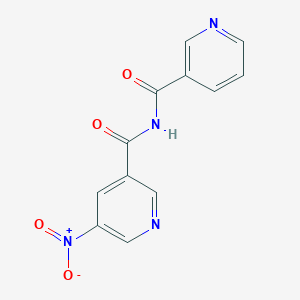 5-Nitro-N-(pyridine-3-carbonyl)pyridine-3-carboxamide