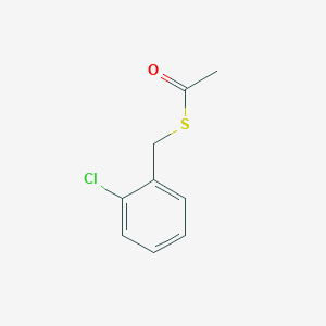 molecular formula C9H9ClOS B1459818 S-2-氯苄基乙硫酸酯 CAS No. 887092-71-9