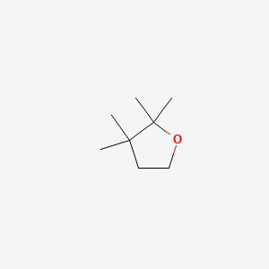 molecular formula C8H16O B14598215 2,2,3,3-Tetramethyloxolane CAS No. 58770-23-3