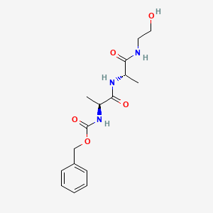 N-[(Benzyloxy)carbonyl]-L-alanyl-N-(2-hydroxyethyl)-L-alaninamide