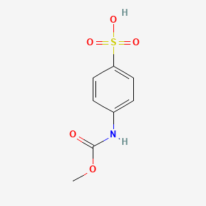 Benzenesulfonic acid, 4-[(methoxycarbonyl)amino]-