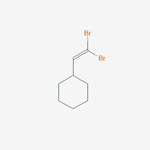 Cyclohexane, (2,2-dibromoethenyl)-