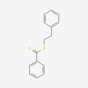 molecular formula C15H14S2 B14598415 2-Phenylethyl benzenecarbodithioate CAS No. 60361-73-1