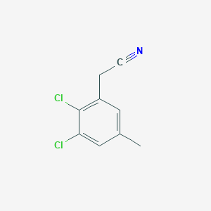 molecular formula C9H7Cl2N B1459844 2,3-Dichloro-5-methylphenylacetonitrile CAS No. 1804896-93-2
