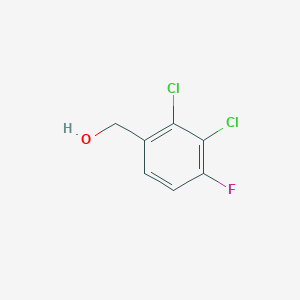 molecular formula C7H5Cl2FO B1459845 2,3-Dichloro-4-fluorobenzyl alcohol CAS No. 1806302-51-1