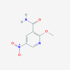 2-Methoxy-5-nitropyridine-3-carboxamide