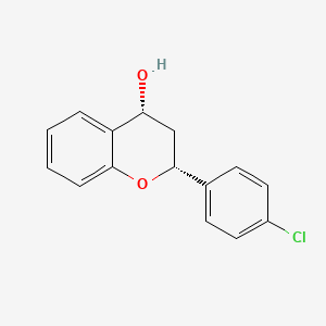 (2R,4R)-2-(4-Chlorophenyl)-3,4-dihydro-2H-1-benzopyran-4-ol