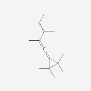 (2,3-Dimethylpenta-1,3-dien-1-ylidene)(tetramethyl)cyclopropane