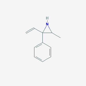 Aziridine, 2-ethenyl-3-methyl-2-phenyl-