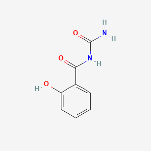 molecular formula C8H8N2O3 B14598646 Urea, salicyloyl- CAS No. 60081-86-9