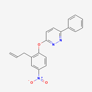 molecular formula C19H15N3O3 B14598683 Agn-PC-0nig3H CAS No. 61074-91-7