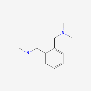 molecular formula C12H20N2 B14598724 Benzenedimethanamine, N,N,N',N'-tetramethyl- CAS No. 60381-62-6