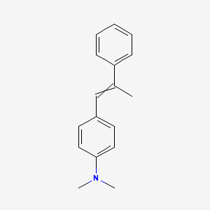 N,N-Dimethyl-4-(2-phenylprop-1-en-1-yl)aniline