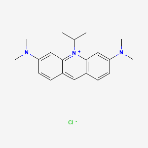 3,6-Bis(dimethylamino)-10-(propan-2-YL)acridin-10-ium chloride