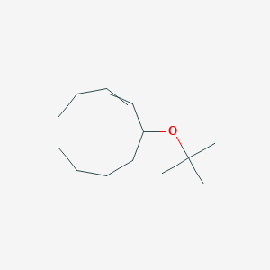 molecular formula C13H24O B14598835 3-tert-Butoxycyclonon-1-ene CAS No. 60996-50-1