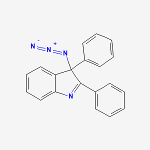 3H-Indole, 3-azido-2,3-diphenyl-