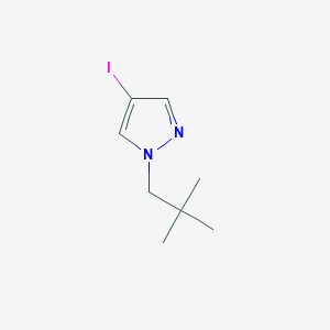 molecular formula C8H13IN2 B1459891 1-(2,2-Dimethylpropyl)-4-iodo-1H-pyrazole CAS No. 2202948-93-2