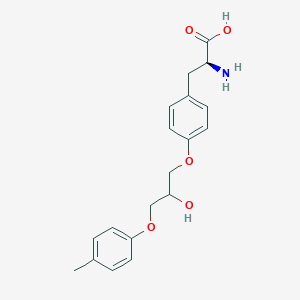 O-[2-Hydroxy-3-(4-methylphenoxy)propyl]-L-tyrosine