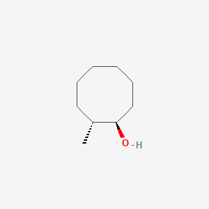 molecular formula C9H18O B14598972 (1R,2R)-2-Methylcyclooctan-1-ol CAS No. 61095-61-2