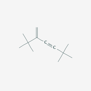 3-Heptyne, 2,2,6,6-tetramethyl-5-methylene-