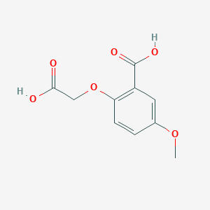 2-(Carboxymethoxy)-5-methoxybenzoic acid