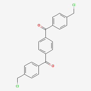 (1,4-Phenylene)bis{[4-(chloromethyl)phenyl]methanone}