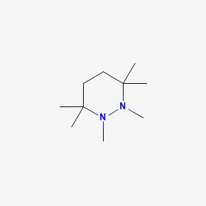 1,2-Diazacyclohexane, 1,2,3,3,6,6-hexamethyl-