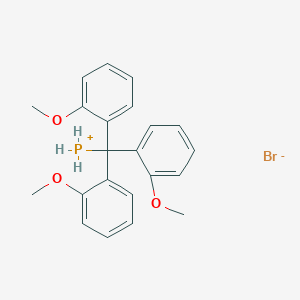 Tris(2-methoxyphenyl)methylphosphanium;bromide