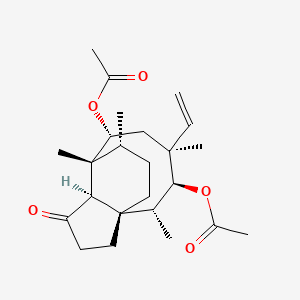molecular formula C24H36O5 B1459921 Mutilin 11,14-Diacetate CAS No. 14431-61-9