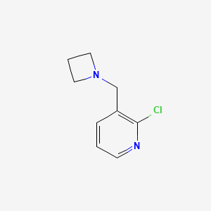 3-[(Azetidin-1-yl)methyl]-2-chloropyridine