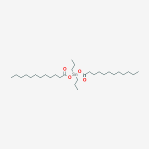 Bis(dodecanoyloxy)(dipropyl)stannane