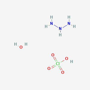 Perchloric acid--triazane--water (1/1/1)