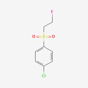 B1459927 1-Chloro-4-(2-fluoroethanesulfonyl)benzene CAS No. 1866512-61-9