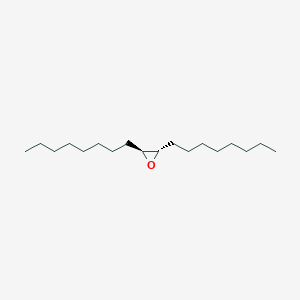 molecular formula C18H36O B14599279 (2S,3S)-2,3-Dioctyloxirane CAS No. 61140-94-1