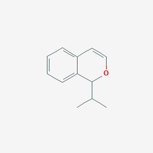B145993 1-(Propan-2-yl)-1H-2-benzopyran CAS No. 130089-39-3