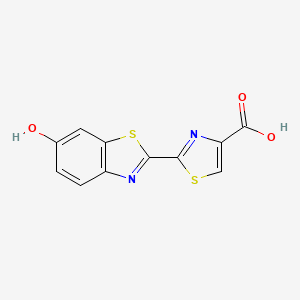 molecular formula C11H6N2O3S2 B1459941 脱水荧光素 CAS No. 20115-09-7