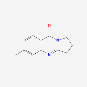 6-Methyl-2,3-dihydropyrrolo[2,1-b]quinazolin-9(1H)-one