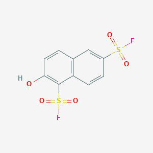 2-Hydroxynaphthalene-1,6-disulfonyl difluoride