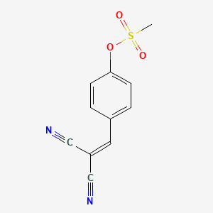 4-(2,2-Dicyanoethenyl)phenyl methanesulfonate