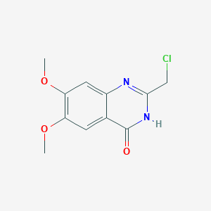 B1459947 2-(chloromethyl)-6,7-dimethoxyquinazolin-4(3H)-one CAS No. 730949-85-6