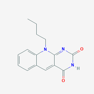 10-butylpyrimido[4,5-b]quinoline-2,4(3H,10H)-dione