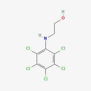 2-[(Pentachlorophenyl)amino]ethanol