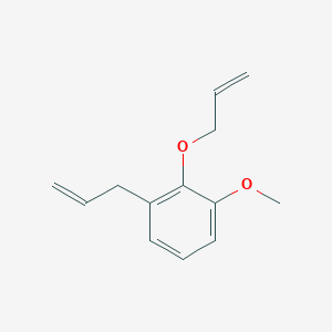 1-Methoxy-3-(prop-2-en-1-yl)-2-[(prop-2-en-1-yl)oxy]benzene