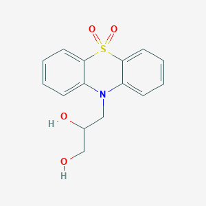 10-(2,3-Dihydroxypropyl)-5lambda~6~-phenothiazine-5,5(10H)-dione