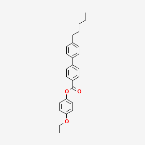 4-Ethoxyphenyl 4'-pentyl[1,1'-biphenyl]-4-carboxylate