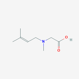 N-Methyl-N-(3-methylbut-2-en-1-yl)glycine