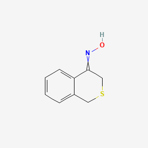 1H-2-Benzothiopyran-4(3H)-one, oxime